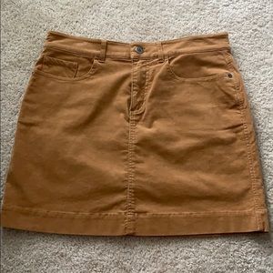 Mountain khakis corduroy skirt